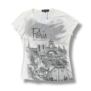 Y2K Hello Paris AOP Shirt